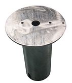 Afdekhuls t.b.v. betonpoer - afsluitbaar