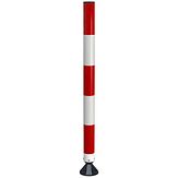 Veerpaal BB21 - 900x60 mm Ø - 2 wit / 3 rood - Klasse 3
