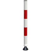 Veerpaal BB21 - 900x60 mm Ø - 3 wit / 2 rood - Klasse 3