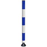 Veerpaal BB21 - 900x60 mm Ø - 2 wit / 3 blauw - Klasse 3