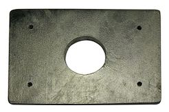 Th.verz. adapter t.b.v. Flexpost op grondpot - 48/60 mm Ø