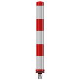 pole-cone-traffic-&Oslash;80x800mm-rood-wit-uitwisselbaar