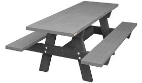 Tafel OSLO MENSA - Mineral Grey - 1800x1560x760 mm