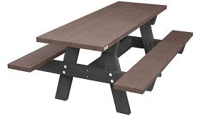 Tafel OSLO MENSA - Quartz Brown - 1800x1560x760 mm