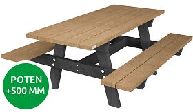 Tafel OSLO-G CAMPUS - Sand Beige - 1800x1700x760 mm