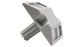 Wegdekreflector FPP-303 - DZ - wit/wit - 100x100 mm - met pin