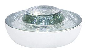 Glasbolreflector LUX 4 - 100 mm Ø - wit - overrijdbaar - los