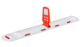 Rijbaangeleider TA - schild (230) - voet wit - 1170x150x280 mm