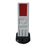 Rijbaangeleider Mini - rood/wit Klasse 2 - dubbelzijdig