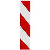 Reflectorplaat - model BB55l - 100x500 mm - Klasse 3