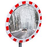 Verkeersspiegel RVS - HYDRO - 800 mm Ø - beugel 48-90 mm Ø