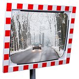 Verkeersspiegel RVS - HYDRO - 800x600 mm - 48-90 mm Ø