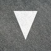 Premark® wegmarkering - Haaientand - 600x500 mm