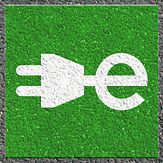 Premark® wegmarkering - elektrisch laadpunt - groen - 1000x1000 mm