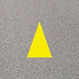 Premark® wegmarkering - Brandkraan - geel - 300x200 mm