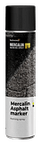Markeringsverf Mercalin ASFALT marker - zwart - 600 ml - doos à 12 stuks
