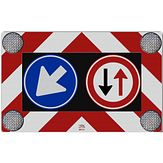 Actieframe DOR - 1-klap grijs - 1600x1000 mm - excl. beugels