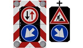 Actieframe - 1100x1600 mm - handb. - 1-klap - excl. beugels