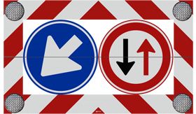 Actieframe - 2000x1200 mm - handbediend - excl. beugels