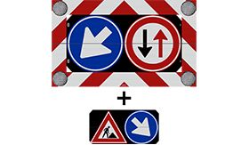 Actieframe - 2000x1200 mm - handb. - 1-klap - excl. beugels