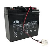 Accu 12V/20 Ah + aansluitsnoer POL V3000/Viacount 