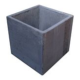 Betonsokkel t.b.v. DropPit asbaktegel - 400x400x400. mm