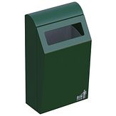POL Basic BIN afvalbak - 50 liter - RAL 6009 Dennengroen