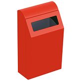 POL Basic BIN afvalbak - 50 liter - RAL 3020 Verkeersrood