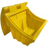 Zand-/zoutkist - 300 liter - geel - 1090x950x1010 mm