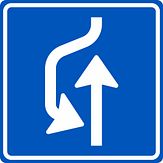 Aluminium DOR verkeersbord RVV L21 uitwijkplaats - levensduur 10 jaar - afmeting 600x600mm