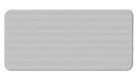 Aluminium DOR verkeersbord met witte retroreflecterende folie - levensduur 10 jaar - afmeting 400x200mm