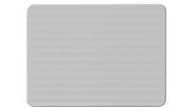 Aluminium DOR verkeersbord met witte retroreflecterende folie - levensduur 10 jaar - afmeting 400x300mm