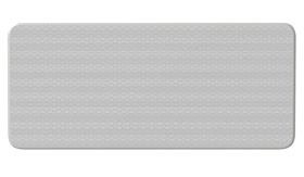 Aluminium DOR verkeersbord met witte retroreflecterende folie - levensduur 10 jaar - afmeting 450x200mm