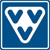 Aluminium DOR verkeersbord RVV BW101Sv14 vvv - levensduur 10 jaar - afmeting 600x600mm