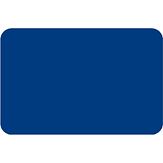 Aluminium DOR verkeersbord in de kleur blauw RAL 5017 met een afmeting van 300x200mm