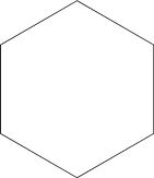 DOR - zonder folie - wit - 300x350 mm Zeskant