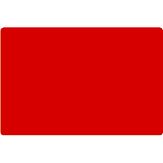 Aluminium DOR verkeersbord in de kleur rood RAL 3020 met een afmeting van 900x600 mm