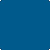 Aluminium DOR verkeersbord in de kleur blauw RAL 5017 met een afmeting van 1400x1400 mm