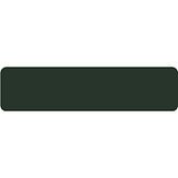 Aluminium DOR verkeersbord in de kleur groen RAL 6009 met een afmeting van 600x150mm