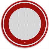 Nabasco Sign verkeersbord RVV C01 gesloten voor alle verkeer - levensduur 20 jaar - afmeting 400mm rond