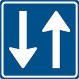 Nabasco Sign verkeersbord RVV C05 inrijden toegestaan - levensduur 20 jaar - afmeting 600x600mm