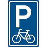 Nabasco Sign verkeersbord RVV E08f parkeerplaats fietsen - levensduur 20 jaar - afmeting 400x600mm