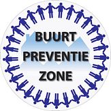 Aluminium DOR Buurtbord Ovidius S.14 - Buurtpreventiezone - levensduur 20 jaar - afmeting 400mm rond