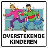 Aluminium DOR Buurtbord Ovidius 2.7 - Overstekende kinderen - levensduur 20 jaar - afmeting 600x600mm