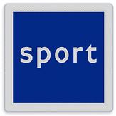 Aluminium DOR Scheepvaartbord E.16 kleine schepen toegestaan - levensduur 20 jaar - afmeting 600x600mm