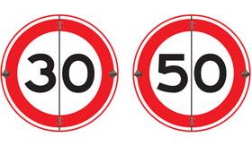 DOR 20 jr - model A01 30/50 - 1-klap - 800 mm Ø