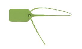 Aantrekverzegeling Pull Tite geel 100 stuks