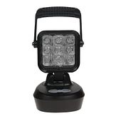 LED-werklamp C9 - accu/magneet - 9x1 watt + amber knipperend