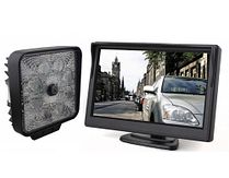 Werklamp/Achteruitrijcameraset RVL1 - 20 m kabel  - 5" TFT