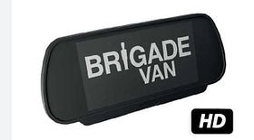 Brigade - HD achteruitkijkspiegelmonitor - BL-270HM